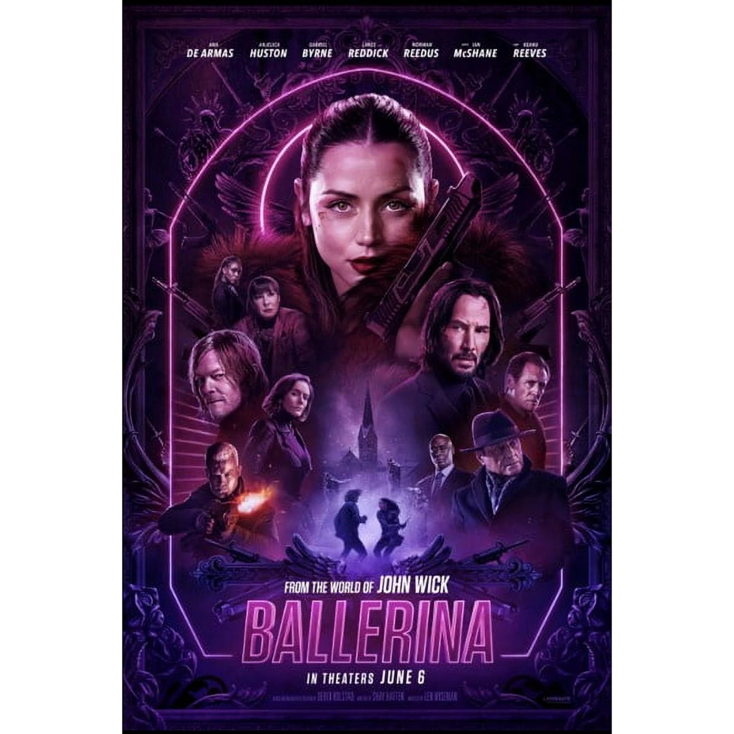 Ballerina: From the World of John Wick Steelbook (4K Ultra HD + Blu-ray + Digital Copy)
