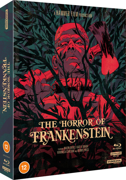 The Horror Of Frankenstein Limited 55th Anniversary Collectors Edition 4K Ultra HD + Blu-Ray (Region B)