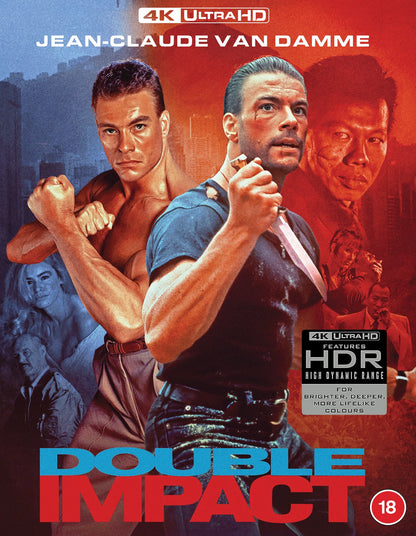 Double Impact 4K Ultra HD + Blu-Ray (Region B)