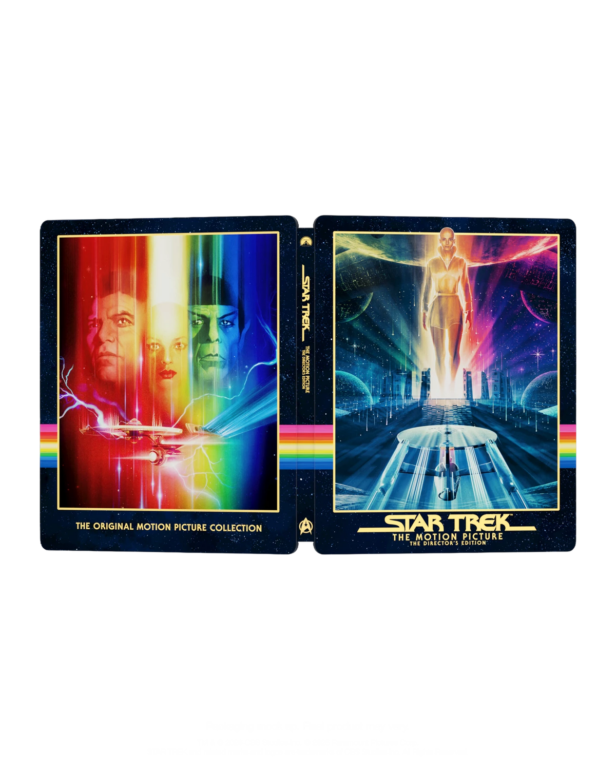 PRE-ORDER: Star Trek - The Original Motion Picture Collection Library Case (1-6) (UK) 4K Ultra HD + Blu-Ray (Region Free)