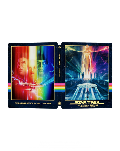 PRE-ORDER: Star Trek - The Original Motion Picture Collection Library Case (1-6) (UK) 4K Ultra HD + Blu-Ray (Region Free)