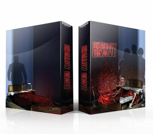 PRE-ORDER: Shallow Grave Limited Collectors Edition Steelbook (UK) 4K Ultra HD + Blu-Ray/Region B