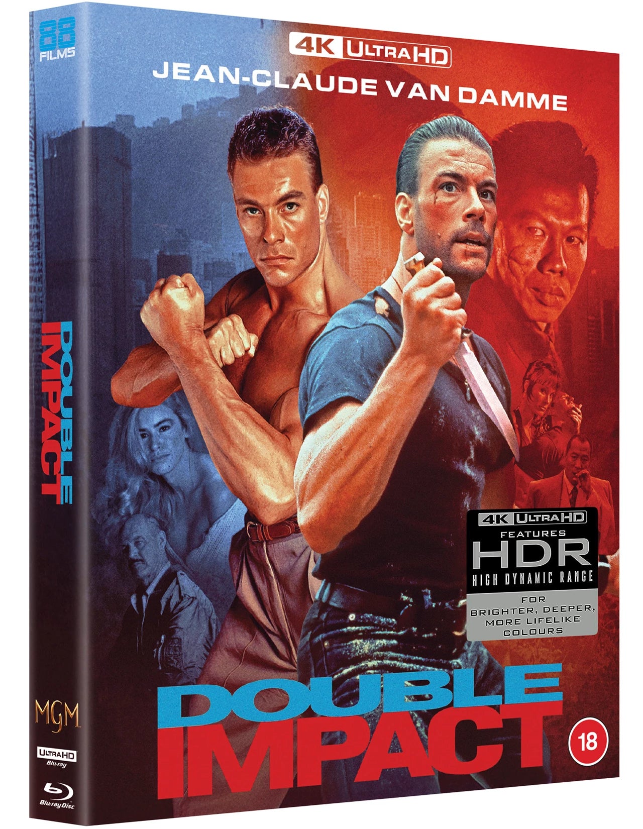 PRE-ORDER: Double Impact 4K Ultra HD + Blu-Ray (Region B)