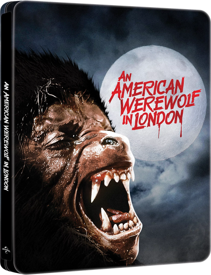 An American Werewolf In London Limited Edition Steelbook 4K UHD + Blu-Ray/Region B (Import/France)
