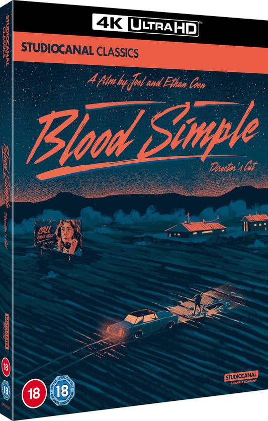 PRE-ORDER: Blood Simple 4K Ultra HD (Studio Canal)