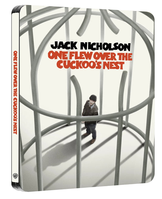 PRE-ORDER: One Flew Over The Cuckoos Nest Limited Edition Steelbook (UK) 4K Ultra HD + Blu-Ray (Region B)