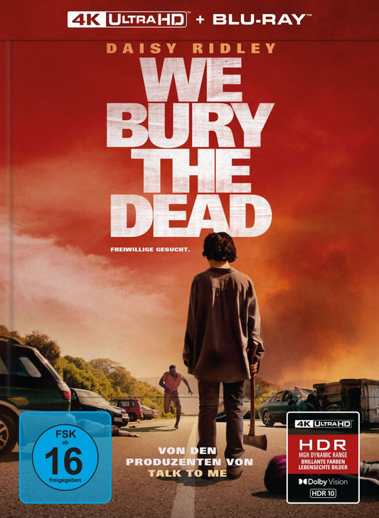 We Bury The Dead (2025) – Limited Edition Mediabook (4K UHD + Blu-ray/Region B) (Import/Capelight)