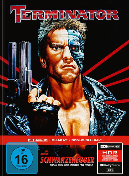 PRE-ORDER: Terminator – Limited 3-Disc Mediabook – Cover B (4K Ultra HD + Blu-ray/Region B) (Import/Capelight Pictures)