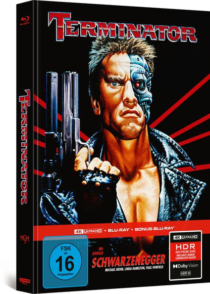 PRE-ORDER: Terminator – Limited 3-Disc Mediabook – Cover B (4K Ultra HD + Blu-ray/Region B) (Import/Capelight Pictures)