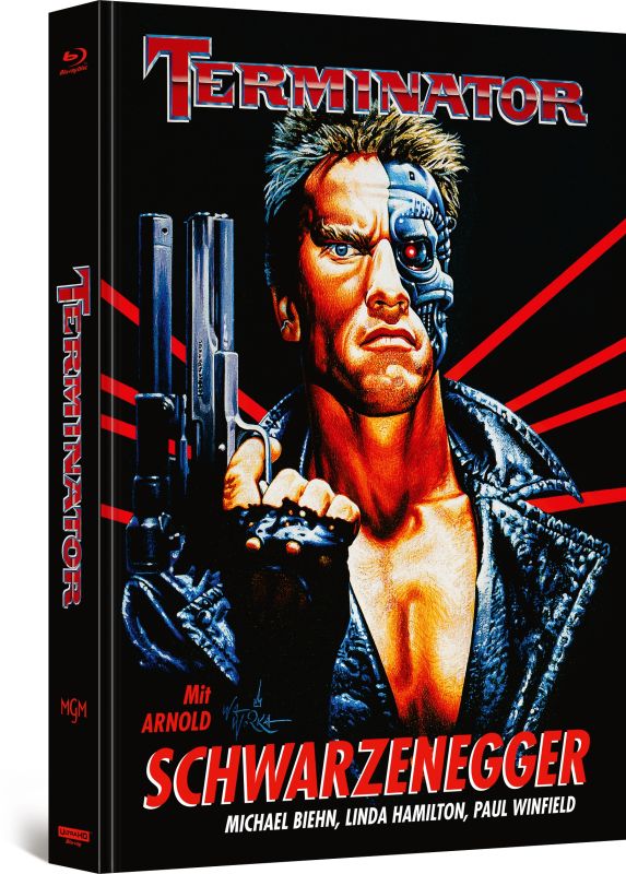 PRE-ORDER: Terminator – Limited 3-Disc Mediabook – Cover B (4K Ultra HD + Blu-ray/Region B) (Import/Capelight Pictures)