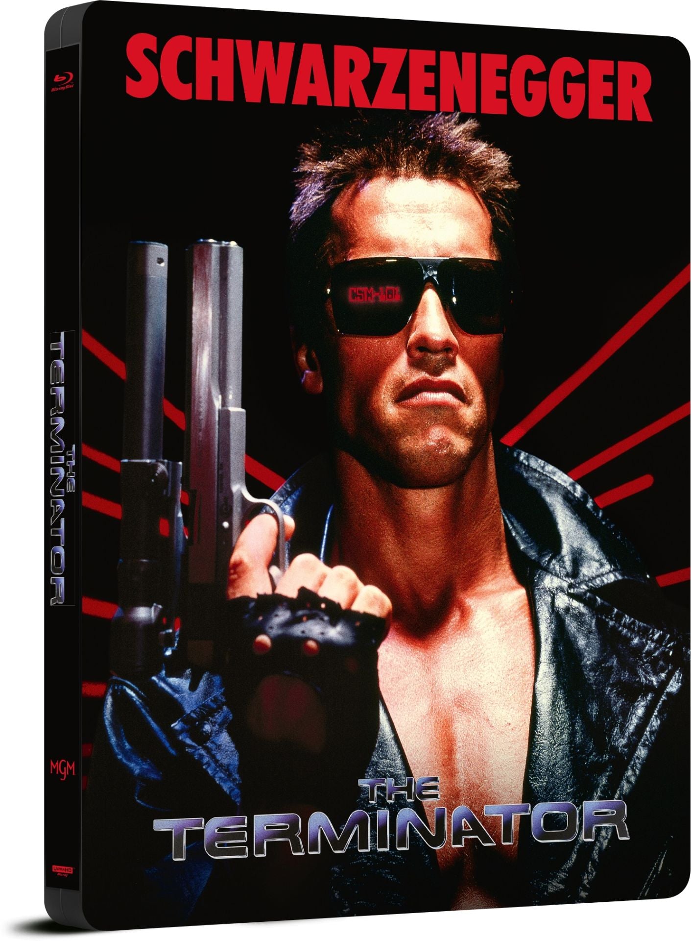 PRE-ORDER: Terminator – Limited 3-Disc SteelBook® – Cover A (4K Ultra HD + Blu-ray/Region B) (Import/Capelight Pictures)
