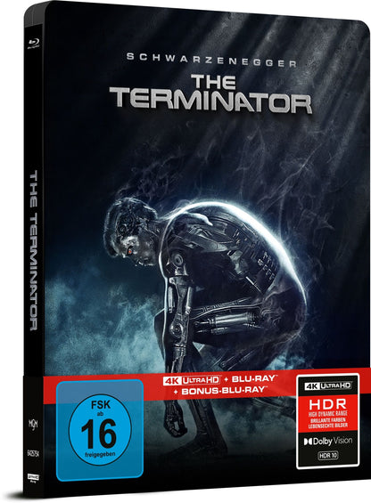 PRE-ORDER: Terminator – Limited 3-Disc SteelBook® – Cover B (4K Ultra HD + Blu-ray/Region B) (Import/Capelight Pictures)