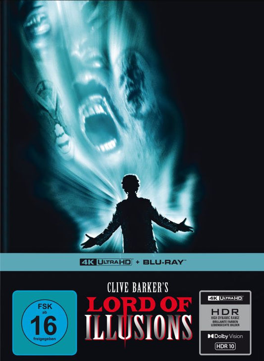 PRE-ORDER: Lord of Illusions – Limited 2-Disc Mediabook (4K Ultra HD + Blu-ray/Region B) (Import/Capelight Pictures)