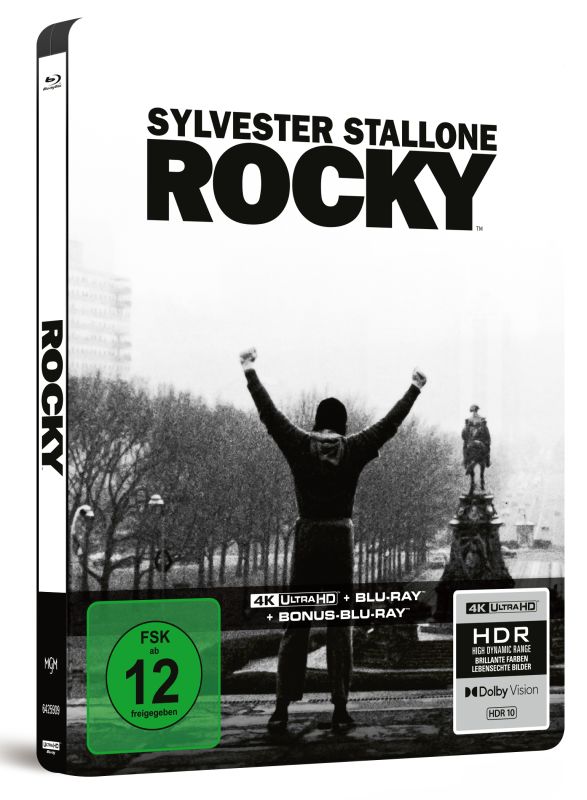 PRE-ORDER: Rocky - Limited 3-Disc SteelBook® (4K Ultra HD + Blu-ray/Region B) (Import/Capelight Pictures)