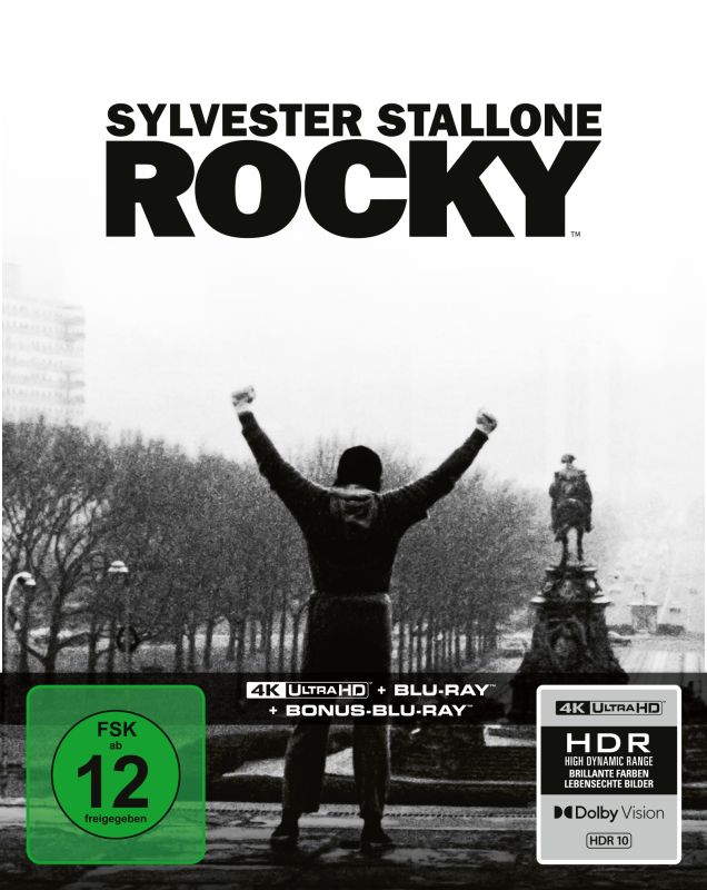 PRE-ORDER: Rocky - Limited 3-Disc SteelBook® (4K Ultra HD + Blu-ray/Region B) (Import/Capelight Pictures)