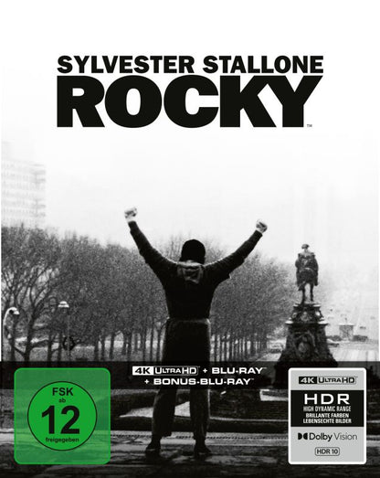 PRE-ORDER: Rocky - Limited 3-Disc SteelBook® (4K Ultra HD + Blu-ray/Region B) (Import/Capelight Pictures)
