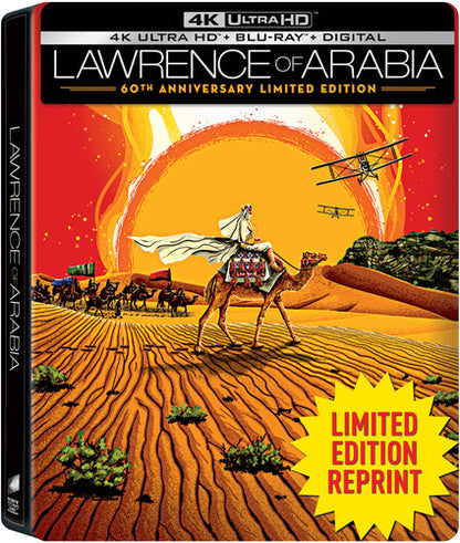 SEE NOTES: Lawrence of Arabia (60th Anniversary Limited Edition) Steelbook