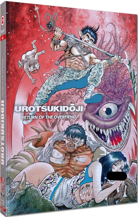 Urotsukidoji: Return of the Overfiend (1989) Limited Edition Mediabook Blu-Ray Region B