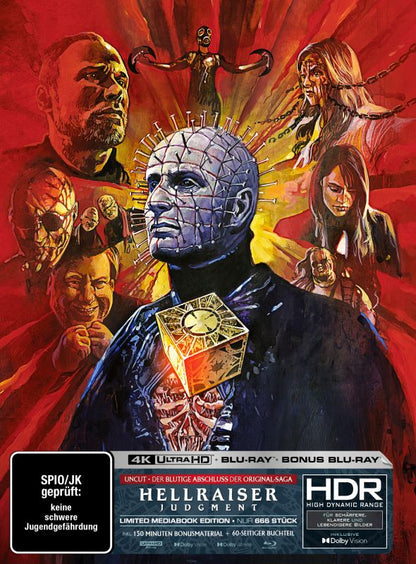 Hellraiser: Judgment - Mediabook A (4K UHD + Blu-ray Region B) (Import/Turbine)