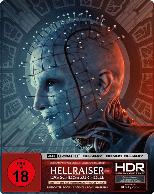 *More coming* Hellraiser 2022 – Steelbook (4K UHD + Blu-Ray Region B) (Limited Edition) (Import/Turbine)