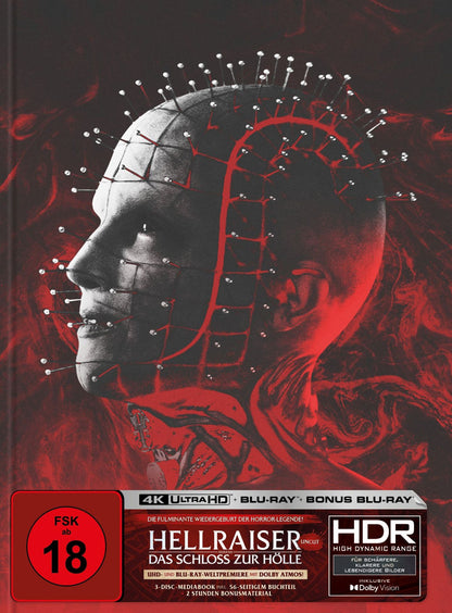 Hellraiser – (2022) – Mediabook G (4K UHD + 2 Blu-rays/Region B) – Limited to 666 Copies (Import/Turbine)