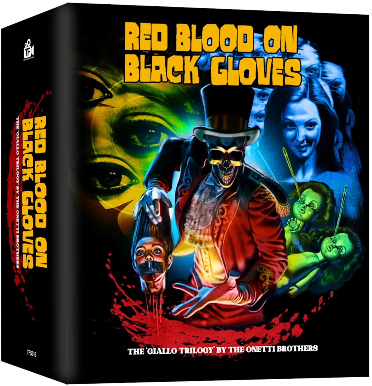 PRE-ORDER: Red Blood On Black Gloves - The Giallo Trilogy Limited Edition Blu-Ray (Region Free)