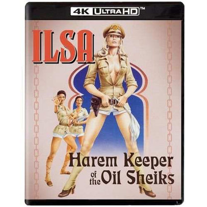Ilsa: Harem Keeper of the Oil Sheiks 4K UHD + Blu-ray with Slipcover