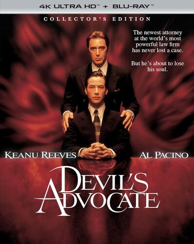 The Devil's Advocate Collector's Edition with Slipcover 4K UHD + Blu-Ray