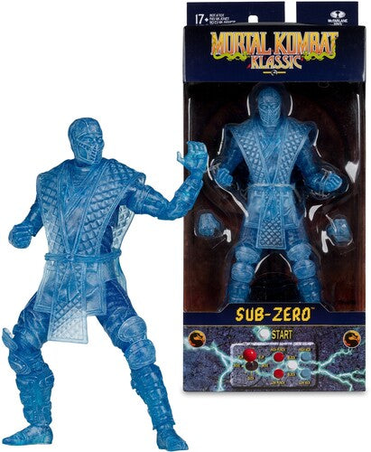 McFarlane Toys - Mortal Kombat - Klassic - Sub-Zero (Ice Clone) 7" Action Figure
