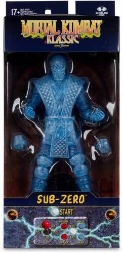 McFarlane Toys - Mortal Kombat - Klassic - Sub-Zero (Ice Clone) 7" Action Figure