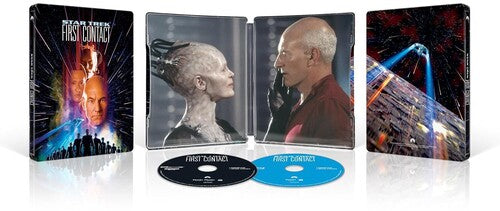 Star Trek VIII: First Contact (30th Anniversary) (Steelbook) 4K UHD + Blu-Ray