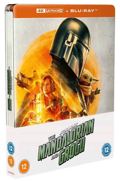 PRE-ORDER: Star Wars - The Mandalorian And Grogu Limited Edition Steelbook (UK) 4K Ultra HD + Blu-Ray/Region B
