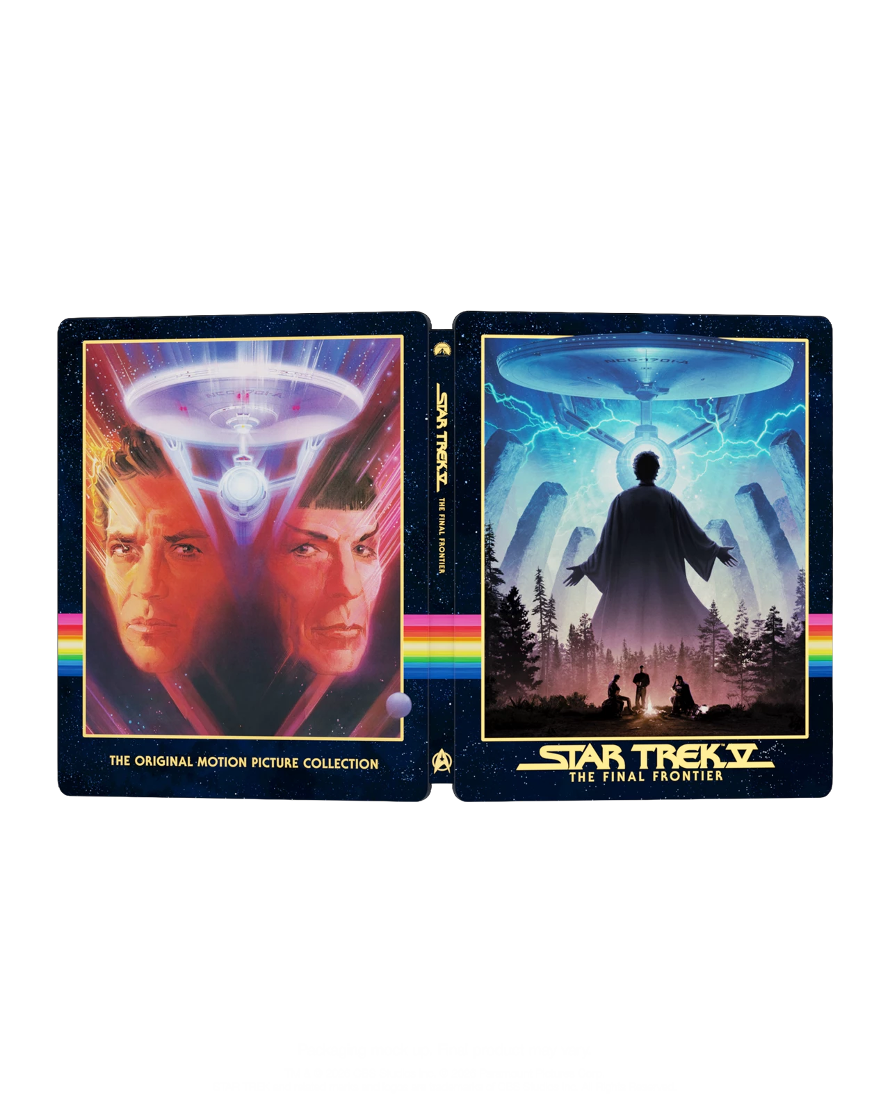 PRE-ORDER: Star Trek - The Original Motion Picture Collection Library Case (1-6) (UK) 4K Ultra HD + Blu-Ray (Region Free)