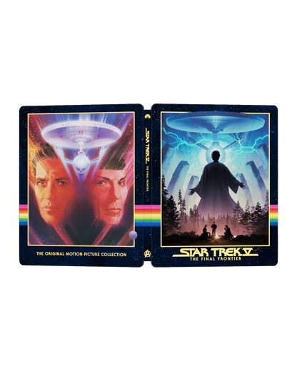 PRE-ORDER: Star Trek - The Original Motion Picture Collection Library Case (1-6) (UK) 4K Ultra HD + Blu-Ray (Region Free)