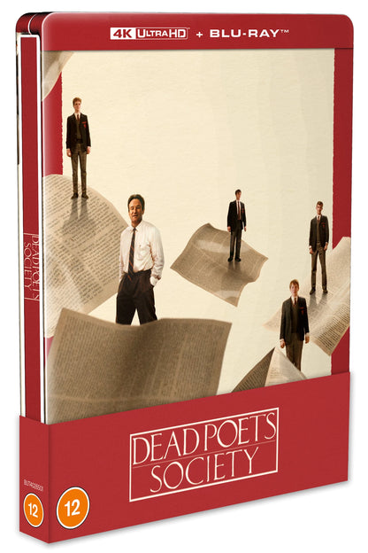 PRE-ORDER: Dead Poets Society (UK) Limited Edition Steelbook 4K Ultra HD
