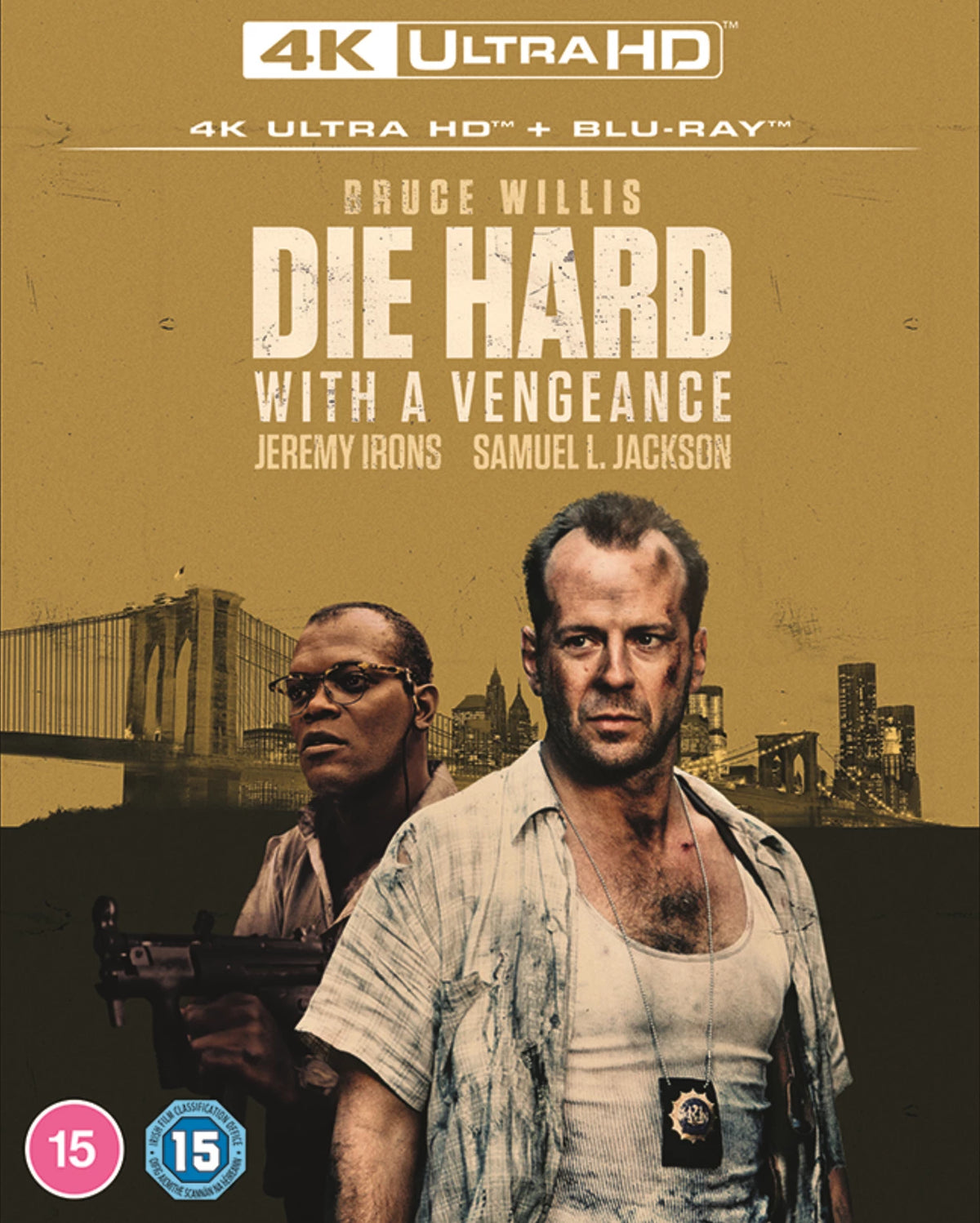PRE-ORDER: Die Hard 3 - Die Hard With A Vengeance (UK) 4K Ultra HD + Blu-Ray/Region Free