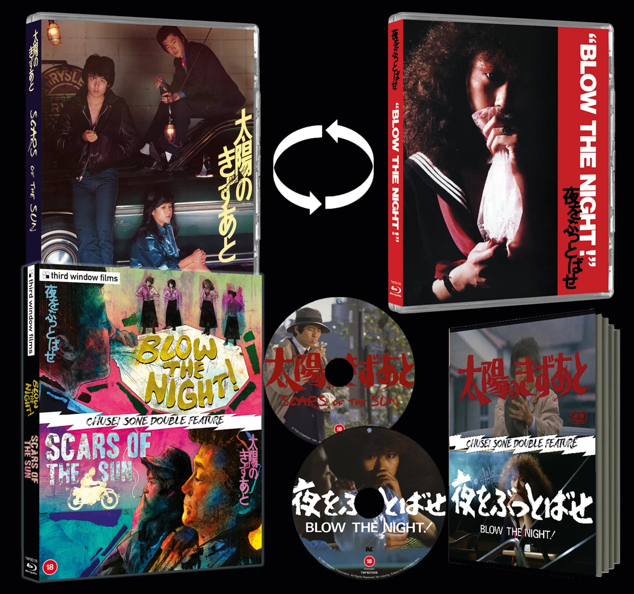 PRE-ORDER: Scars Of The Sun / Blow The Night Limited Edition Blu-Ray (Region B)