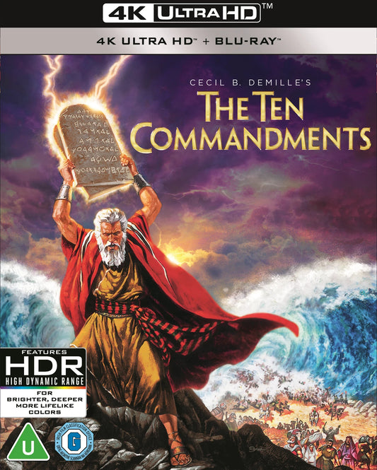 The Ten Commandments 4K Ultra HD + Blu-Ray