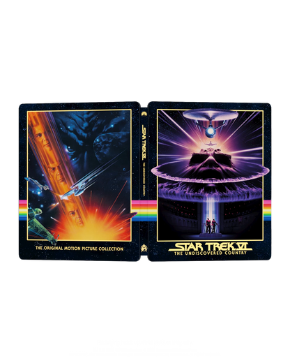 PRE-ORDER: Star Trek - The Original Motion Picture Collection Library Case (1-6) (UK) 4K Ultra HD + Blu-Ray (Region Free)