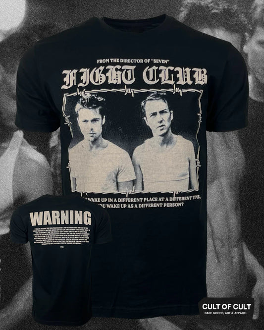 Fight Club  1999 Warning Limited Edition T-Shirt
