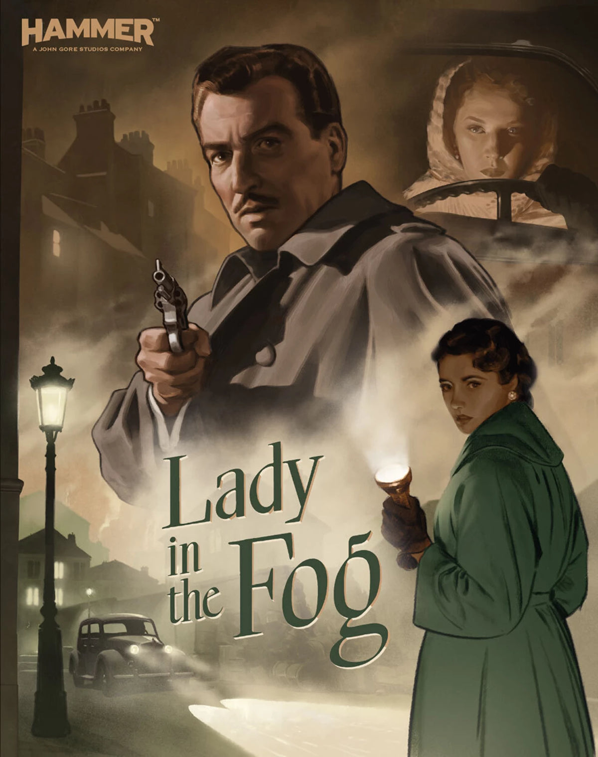 PRE-ORDER: Lady In The Fog Limited Collectors Edition 4K Ultra HD + Blu-Ray/Region B (Hammer Films)