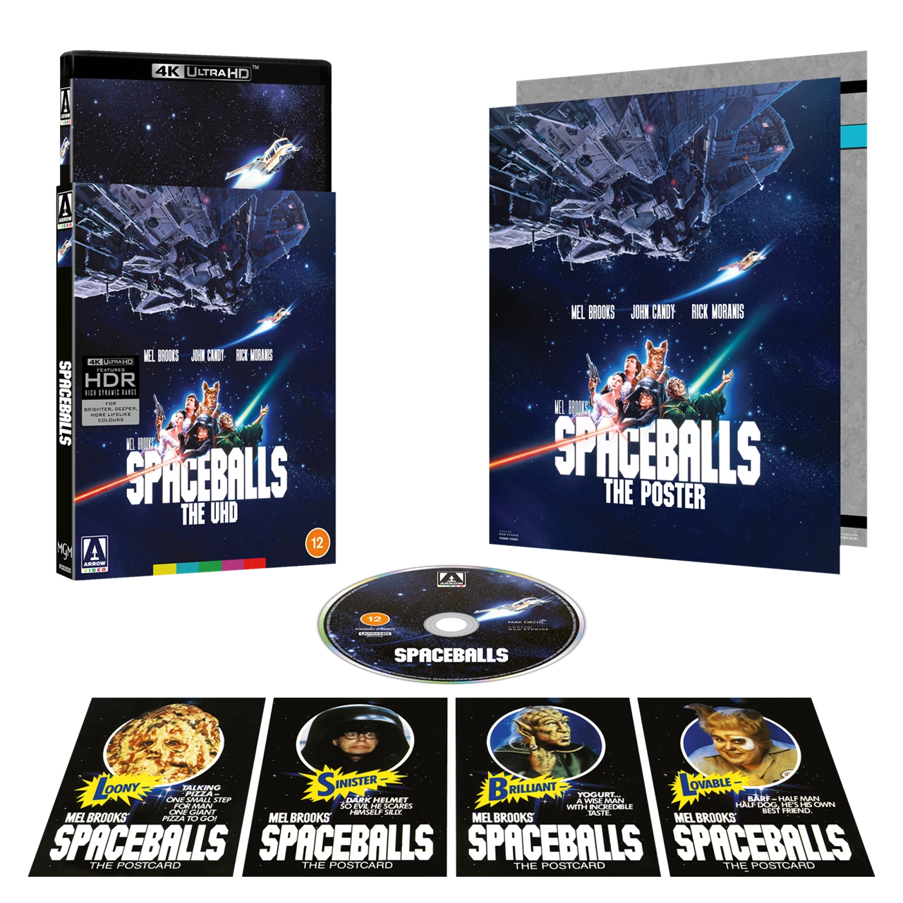PRE-ORDER: Spaceballs Limited Edition 4K Ultra HD