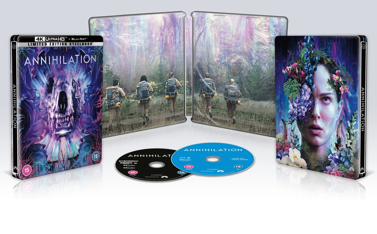 Annihilation Limited Edition Steelbook 4K Ultra HD + Blu-Ray/Region B (Paramount)