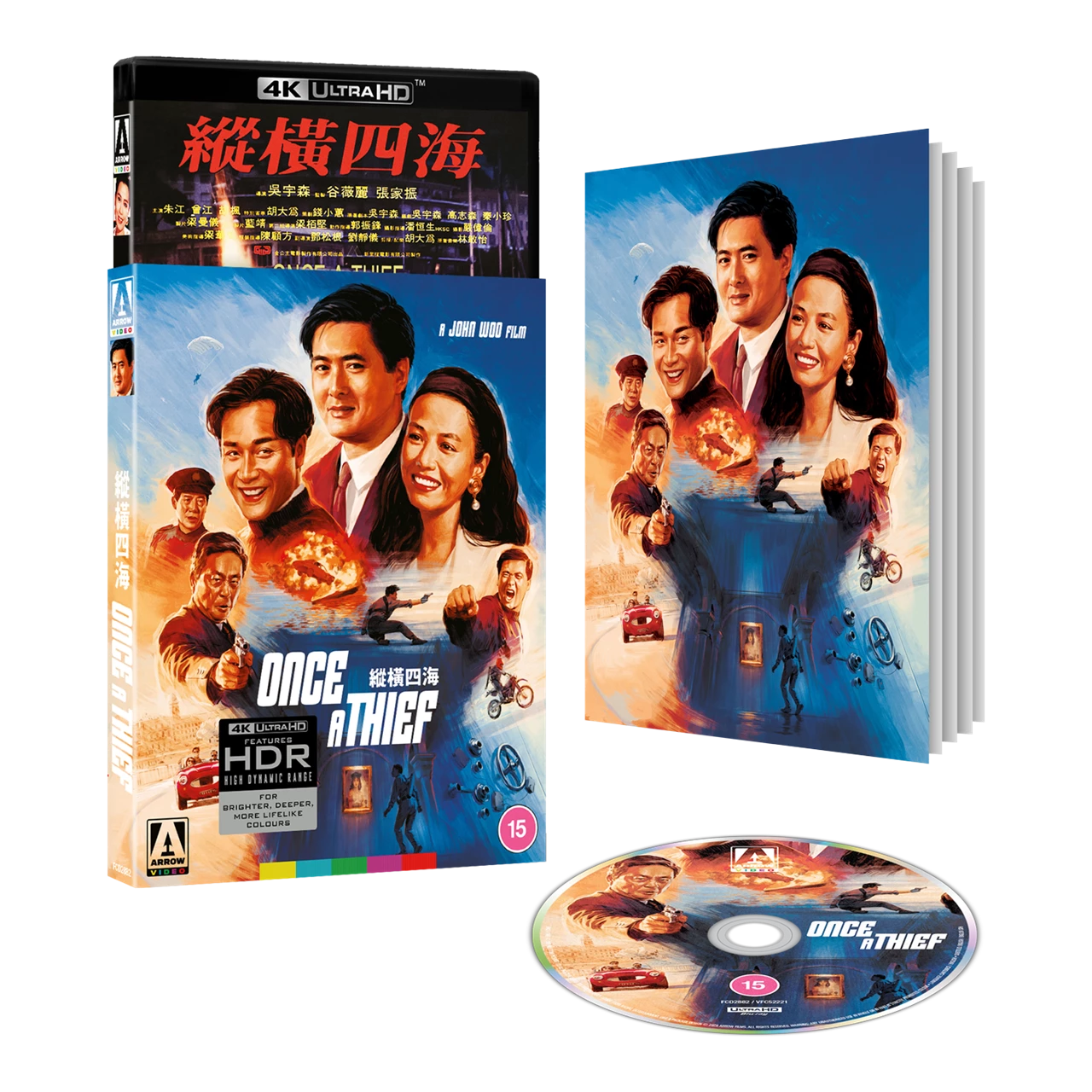 PRE-ORDER: Once A Thief Limited Edition 4K Ultra HD