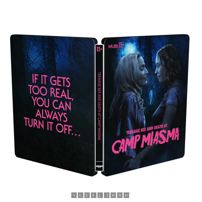 PRE-ORDER: Teenage Sex and Death At Camp Miasma (UK) Limited Edition Steelbook 4K Ultra HD (Mubi)