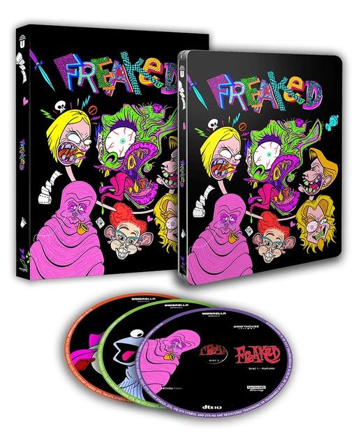 PRE-ORDER: FREAKED! (1993) 4K & BLU-RAY - STEELBOOK