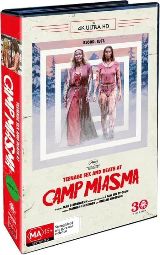 PRE-ORDER: TEENAGE SEX AND DEATH AT CAMP MIASMA (4K LTD EDITION IN VHS BOX)