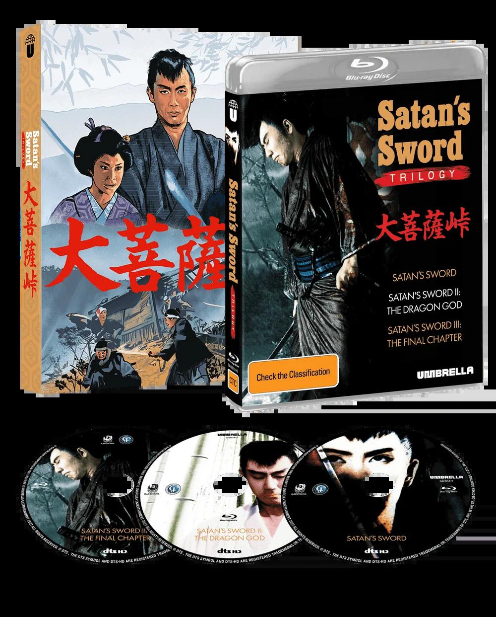 PRE-ORDER: Satan's Sword Trilogy (1960, 1961) Blu-ray/Region Free (Umbrella)