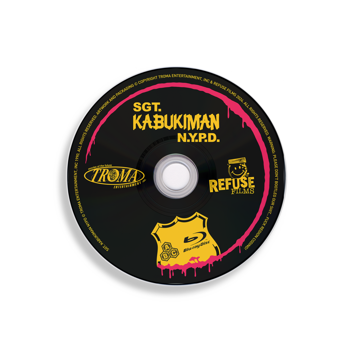 Sgt. Kabukiman NYPD Blu-ray with Exclusive Slipcover