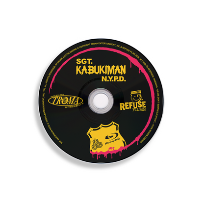 Sgt. Kabukiman NYPD Blu-ray with Exclusive Slipcover